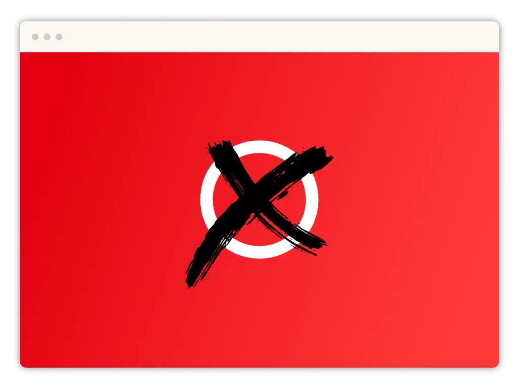 Ankreuz Logo auf rotem Grund
