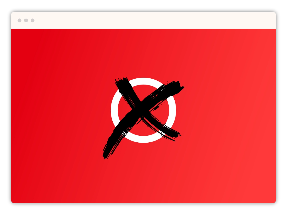 Ankreuz Logo auf rotem Grund